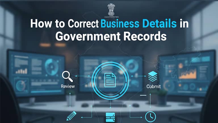 update business details online