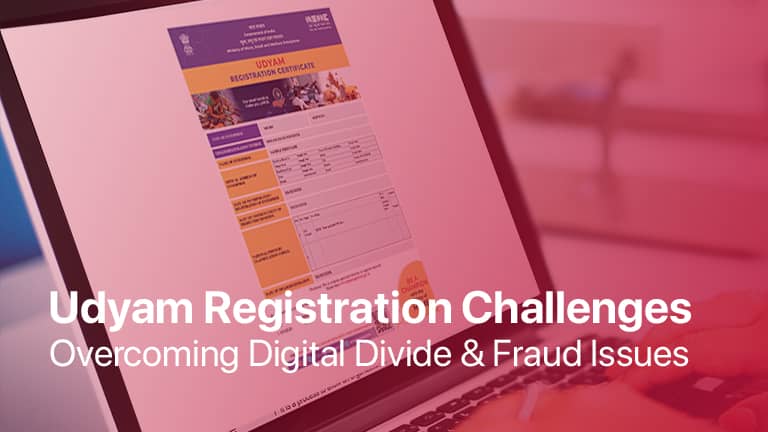 Udyam Registration challenges