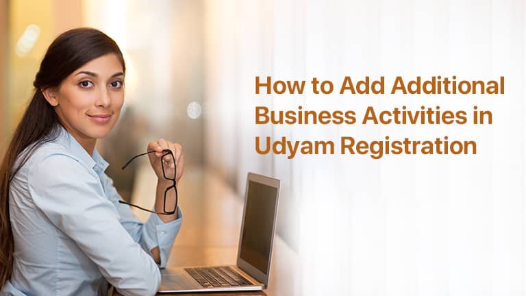Udyam Registration activity update