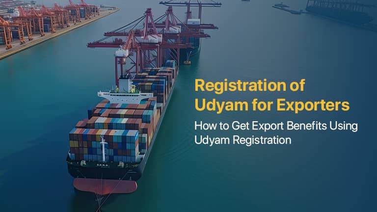 Udyam registration for exporters