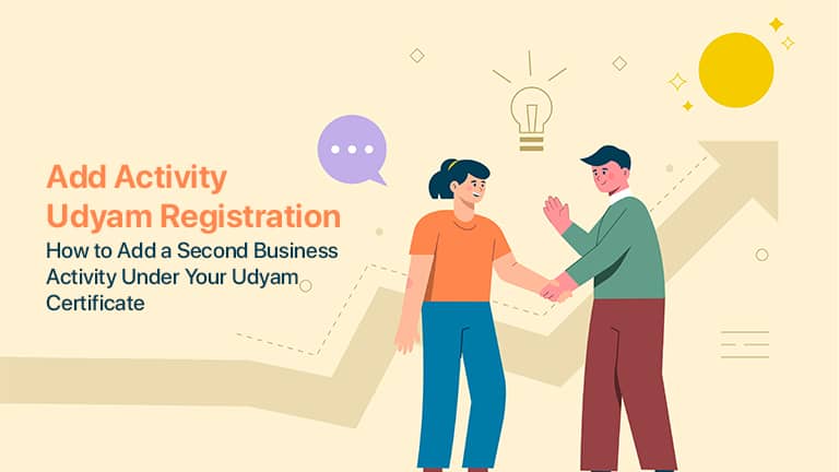 Add activity udyam registration