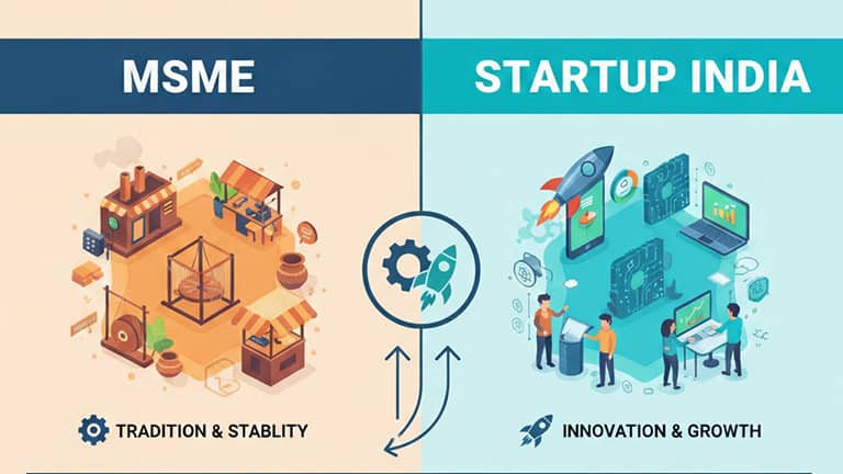 msme vs startup india