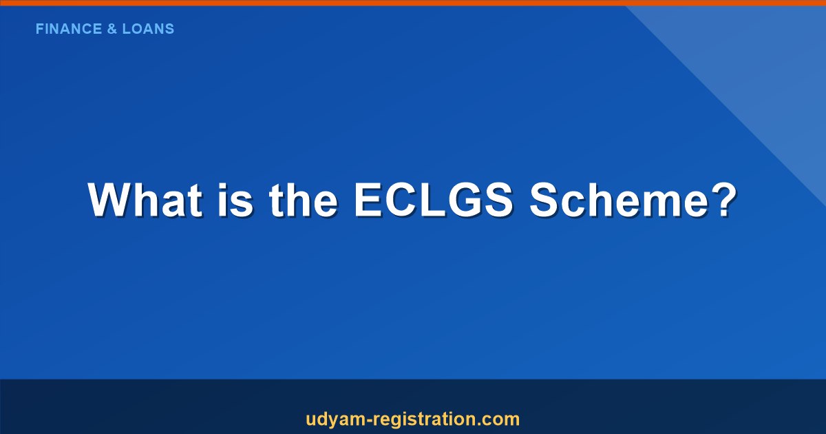What is ECLGS Scheme?