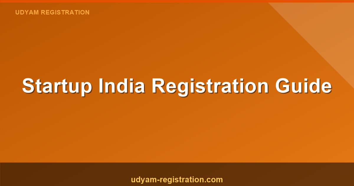 Startup India Registration